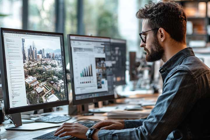 Conception de menuiserie aluminium en bureau d’étude