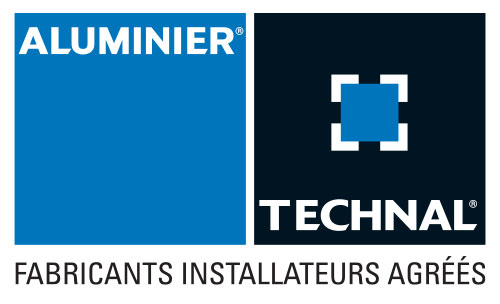 Logo partenaire agréé Technal pour la fabrication et la pose de menuiseries aluminium
