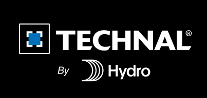Logo de Technal, fabricant de menuiseries aluminium haut de gamme
